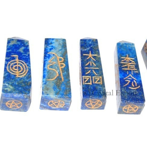 Fournisseur de baguettes de Reiki Usui en agate sculptées Feng Shui en ligne |   Baguettes de Reiki Usui en Agate à vendre - Product Image 1