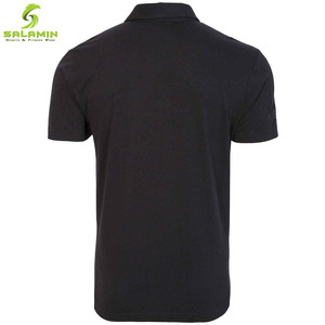 เสื้อโปโลลายทางสำหรับผู้ชาย,เสื้อโปโลเสื้อโพลีเอสเตอร์พิมพ์โลโก้ - Product Image 4