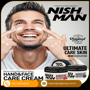 Crema clásica para manos y rostro Nishman hecha con urea y manteca de karité en 300 ml para una piel óptima - Product Image 2