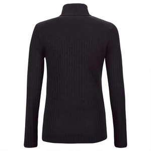 Camiseta Polo para mujer con cierre de cremallera frontal, ropa deportiva informal, camiseta Polo de manga corta a la moda, camiseta Polo ajustada con cremallera para mujer - Product Image 2