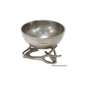 New Modern Pattern Hammered Texture Surface Metal <b>Bowl</b> With Wooden Base for Fruits and <b>Dessert</b> Serving on Wedding and Parties - Product Image 6