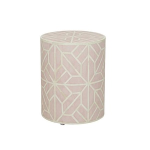Luxury Handmade Bone Inlay Furniture Side <b>Table</b> Coffee <b>Table</b> Wooden Accent End <b>Table</b> Decorative Living Room Bedroom Hotel Home - Product Image 5