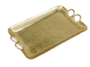 Vintage Selling Brass Serving Tray Vintage Customized Style Dining <b>Restaurant</b> and <b>Hotel</b> <b>Supplies</b> High Quality Luxury Brass Tray - Product Image 3