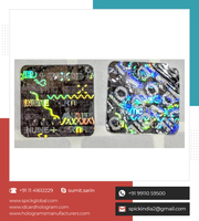 Meilleur prix pour des étiquettes/autocollants en PET holographiques argentés personnalisés pour fruits, anti-contrefaçon, certifiés ISO9001