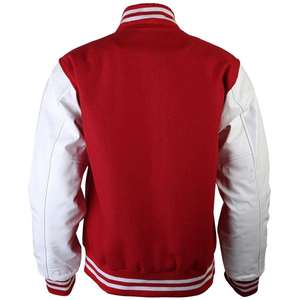 Venta al por mayor Hombres Varsity Chaquetas Letterman Chaquetas Personalizado Béisbol Letterman Varsity Bomber Jacket Bordado Hombres Casual Bajo MOQ - Product Image 3