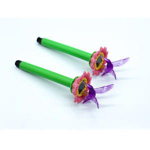 Piquet solaire en acrylique avec lampes décoratives, éclairage d'extérieur, luminaire décoratif de jardin, 14.5 pouces - Product Image 5