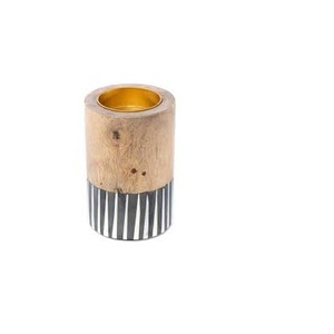 100% bougeoir incrusté d'os naturel vaisselle décorative et bougeoir et designer floral vente personnalisée - Product Image 5