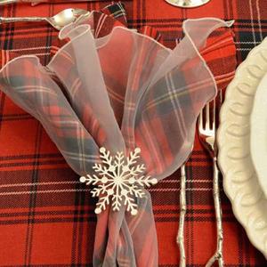 Rond de serviette en métal de haute qualité utilisation de mariage accessoires de serviette porte-mouchoirs de forme ronde au prix de gros - Product Image 3