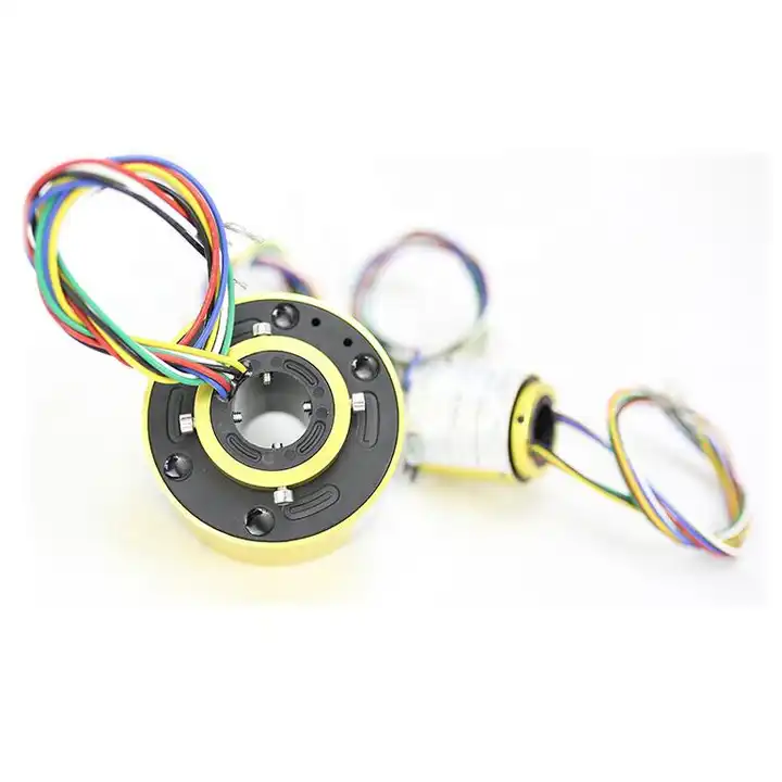 Taidacent Through Bore Electrical Slip Ring with Conductive O Rings for ...