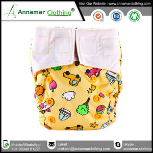 Couches réutilisables 100% coton biologique, pour bébé, en tissu, vente en gros - Product Image 5