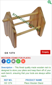 ไม้ยืนสำหรับคีม GS 1274เครื่องมือเครื่องประดับสำหรับช่างอัญมณี - Product Image 2