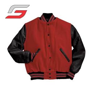Custom Jacket Varsity High Quality Custom Letterman Jackets Wool Leather Jackets - Product Image 1