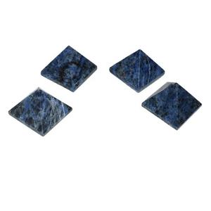 Sodalite-Pirámide de piedra de ágata, tamaño pequeño (20mm) a su tamaño personalizado, venta al por mayor y proveedor de productos de ágata - Product Image 1