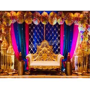 Muslim Wedding Event Stage Decor Hindu Wedding Affordable Stage Decoration Trendy Wedding Stage Decor Ideas - Product Image 1