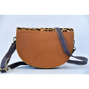 Custom Vintage Bohemian Leather <b>Sling</b> <b>Bag</b> for Women Single Strap Portable Shoulder Messenger Crossbody <b>Bag</b> Dress Style - Product Image 6