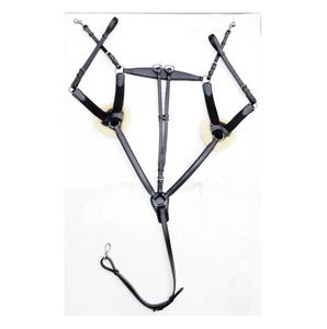 Tachuela de entrenamiento duradera de cuero Premium Horse Running Martingale para uso ecuestre Proveedores y fabricantes indios - Product Image 4