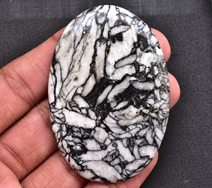 Pinolith Jasper Cabochon อัญมณี Pinolith Cabochons,เครื่องประดับอัญมณีขัดมันสำหรับออกแบบเครื่องประดับ - Product Image 1