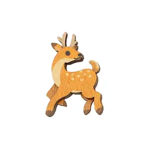 Niedliche Hamster Kühlschrank Holz magnete für Geburtstags geschenk Souvenirs