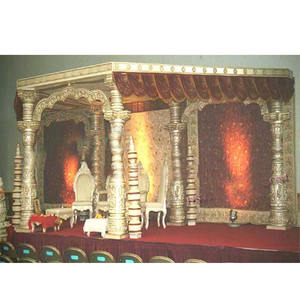 Mandap de Boda, Pilar Dev de Fibra, Mandap para Eventos en Sudáfrica, Decoración en Oferta - Product Image 1