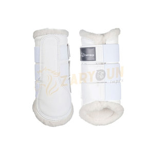 Botas de cepillado para montar a caballo Venta al por mayor Botas de campana de cepillado de seguridad de la mejor calidad Cuero Neopreno 7mm o grosor requerido - Product Image 2