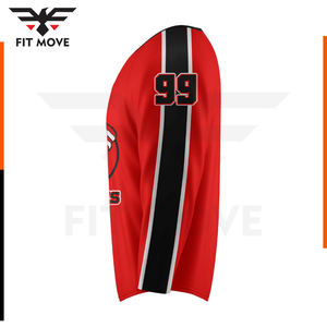 2024 vente en gros de haute qualité dernière conception maillot de Hockey sur glace vêtements de Sport d'équipe personnalisés pas cher maillot de Hockey sur glace OEM ODM Service - Product Image 3