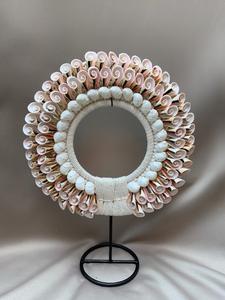 Pinces à coquillage naturelles de couleur verte et blanche, support de Table décoratif Exclusive, pour salon - Product Image 6