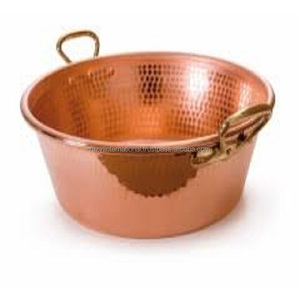 Pédicure bol en cuivre avec poignée - Product Image 6