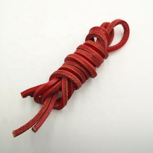 Lacet <span class=keywords><strong>de</strong></span> <span class=keywords><strong>chaussures</strong></span> en cuir <span class=keywords><strong>de</strong></span> vache à taux d'<span class=keywords><strong>achat</strong></span> élevé Conception unique <span class=keywords><strong>de</strong></span> rouleau <span class=keywords><strong>de</strong></span> corde disponible en vrac Paire parfaite - Product Image 3