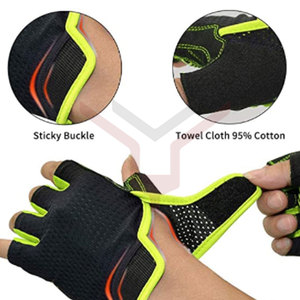 Wholesale Custom Made Weightlifting Gloves Factory Direct Sale Gym Weightlifting Gloves - Product Image 6