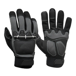Guantes de seguridad de trabajo de construcción para hombres de alta calidad Material de cuero de oveja protector de mano para mecánicos - Product Image 5