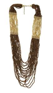 Elegante Collar Largo de Cuentas de Semillas para Niñas, Hecho a Mano con Cadena de Eslabones, Último Diseño para Regalo - Product Image 6