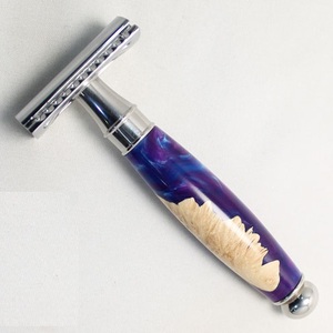 ใหม่ลูกค้าโลโก้คู่ด้านตัดผมโกนมีดโกน - Product Image 1