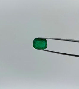 Piedra preciosa suelta esmeralda de alta calidad con corte Octágono zambiano Natural de 2,36 Ct para hacer joyas, bisutería no tratada, no calentada - Product Image 4