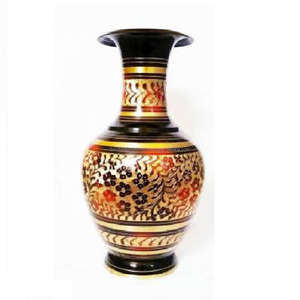 Vases à fleurs en laiton les plus vendus, vase en métal décoratif de haute qualité, fabriqué en Inde - Product Image 1