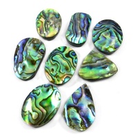 Cabochon en nacre naturelle multicolore pour la fabrication de bijoux, évalué par un tiers