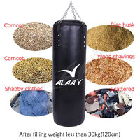 Sac de frappe en cuir de qualité supérieure sur mesure équipement supérieur autoportant pour l'entraînement de boxe et de sac de sable
