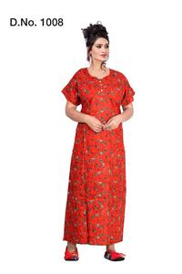 Vêtements de nuit en coton pour femmes, tenue de nuit nouveau Design, bonneterie, vêtements de nuit pour femmes, très Sexy et tendance, avec imprimé floral, offre spéciale - Product Image 3