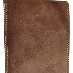 Veste courte en cuir de vachette PU PVC pour hommes, style bohème européen, avec bouton ouvert, en cuir véritable, logo brodé, doublure en polyester, bonbon - Product Image 1