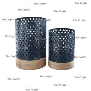 ชุดเชิงเทียนเชิงเทียนสีทองและสีดำมีสองขนาดให้เลือก - Product Image 6