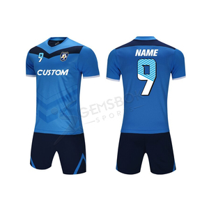 ชุดเสื้อเจอร์ซีย์ฟุตบอลสำหรับผู้ชาย,เครื่องแบบทีมฟุตบอลชุดกีฬาฟุตบอลตามสั่ง - Product Image 2