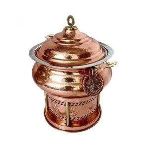 Stainless Steel Rectangular Chafing Dish Hammered Wedding Buffet Chafing Dish Antique Simple Design Chafing Dish With <b>Burner</b> - Product Image 2