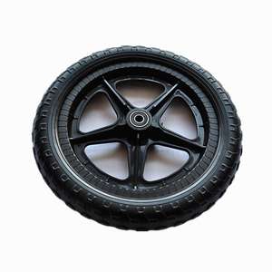 Roue de chariot de vélo de montagne de 16 pouces, roue à pneu pneumatique - Product Image 1