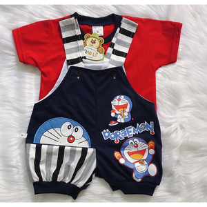 Newborn Baby Boy Girl Summer Romper Clothes Unisex Infant Cotton Solid Jumpsuit - Product Image 3