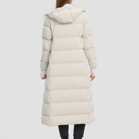 Blouson Bomber d'Hiver pour Femme Imperméable Respirant Écologique Séchage Rapide à Capuche Rembourré en Coton Épais Décontracté Vêtement d'Extérieur