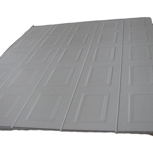 باب كراج أوتوماتيكي رخيصة لوحة واحدة ورقة لوحة باب المرآب - Product Image 3