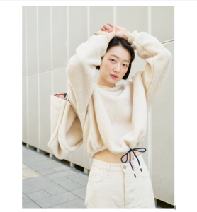 GRAENN reciclado de poliéster Sherpa Sweatshrits - Product Image 1