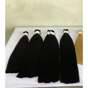 ราคาขายส่ง ผมต่อแท้เวียดนามคุณภาพสูง เกรดเรมี่ แบบเป็นมัด พร้อมเนื้อผมตรงและแบบต่อไมโครลิงค์ - Product Image 6