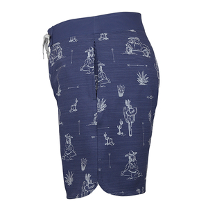 All Over Novelty Print Men Shorts Textured Sublimation Polyester Custom Walking Shorts Wholesale Sports Casual Shorts - Product Image 4