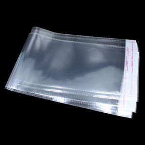 Sac d'emballage en plastique pour perruques, avec épingles et cheveux en PVC, 50 pièces - Product Image 1