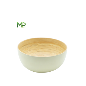 Venta al por mayor directa de Vietnam Ensaladeras vintage de bambú hilado hecho a mano respetuosas con el medio ambiente de alta calidad Colores y tamaños personalizables - Product Image 4